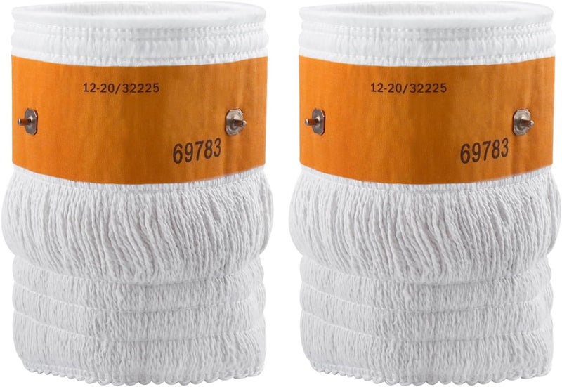 VIDABTE 32225 Kerosene Heater Replacement Wicks for Kero World KW-24C, Also for DuraHeat DH-2300,for Dyna-GLO RMC-95C, for Envirotemp 93043 Replacement Wicks, White -1 and 2 Pcs (2 Pcs) - Image 1